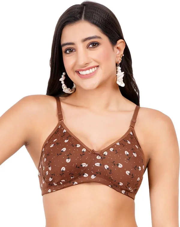 Brown,_Onion_And_Blue_Rosemould_Tshirt_Non_Padded_Bra_For_Women_Pack_Of_3