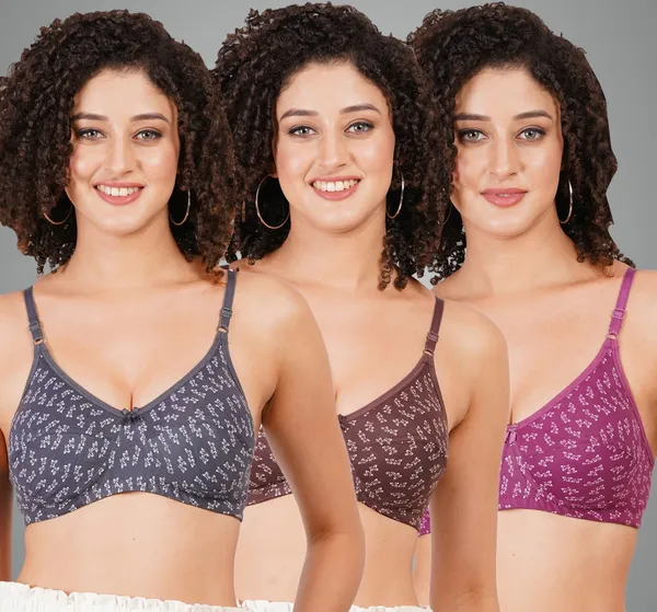 Grey,_Coffee_And_Purple_Ruchi_Everyday_Non_Padded_Bra_For_Women_Pack_Of_3