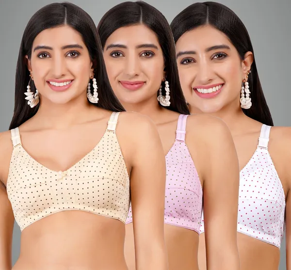 Skin,_Pink_And_White_Rupalidot_Minimizer_Non_Padded_Bra_For_Women_Pack_Of_3
