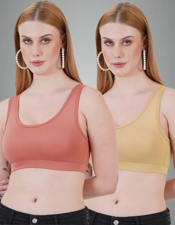 Rust_And_Neude_Sb04_Sports_Non_Padded_Bra_For_Women_Pack_Of_2