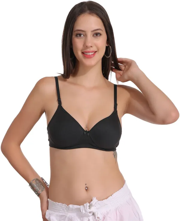 Black_Softpad_Everyday_Lightly_Padded_Bra_For_Women