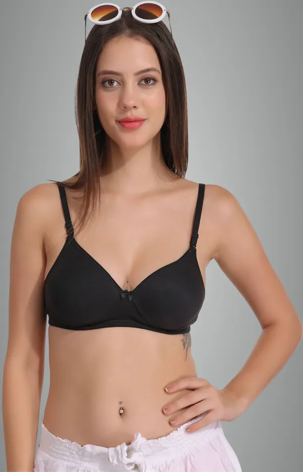 Black_Softpad_Everyday_Lightly_Padded_Bra_For_Women