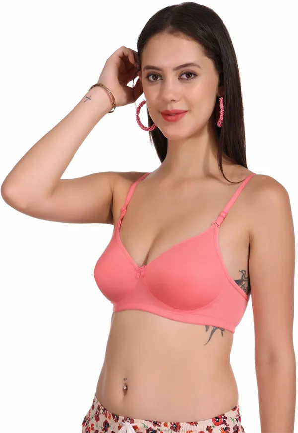 Neude_And_Carrot_Softpad_Tshirt_Lightly_Padded_Bra_For_Women_Pack_Of_2