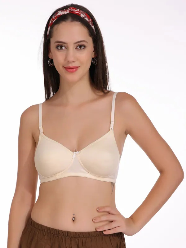 Skin_And_Carrot_Softpad_Tshirt_Lightly_Padded_Bra_For_Women_Pack_Of_2