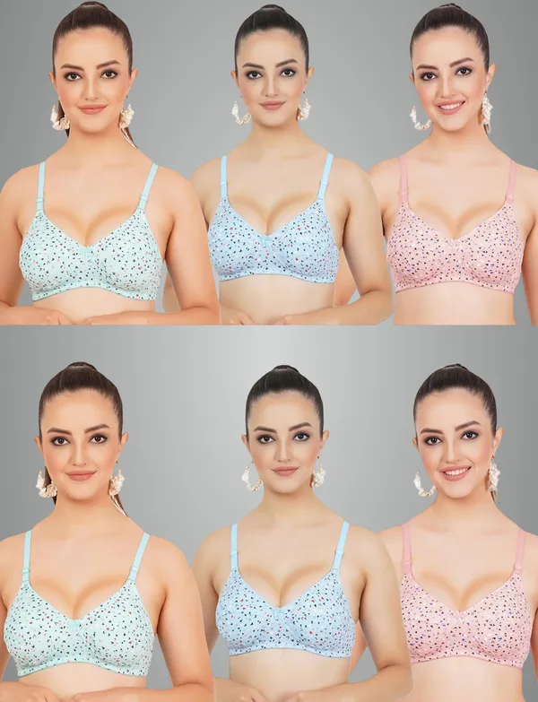 Sea_Green,_Turquoise_Blue_And_Peach_Sweetheart_Everyday_Non_Padded_Bra_For_Women_Pack_Of_6