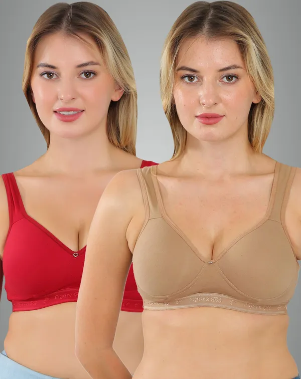 Maroon_And_Neude_Zara_Sports_Lightly_Padded_Bra_For_Women_Pack_Of_2