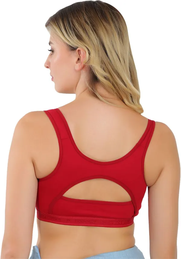 White,_Maroon_And_Neude_Zara_Sports_Lightly_Padded_Bra_For_Women_Pack_Of_3