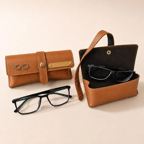Tan_Personalized_Leather_Wallet_With_Charm_Gift_Set_For_Men
