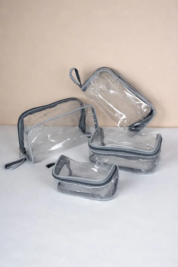 4_PCS_Transparent_Waterproof_Travel_Pouch_Set_–_Spill-Proof_Clear_PVC_Cosmetic_&_Toiletry_Organizers_with_Zipper_|_Easy-to-Clean_Multi-Size_Storage_Bags