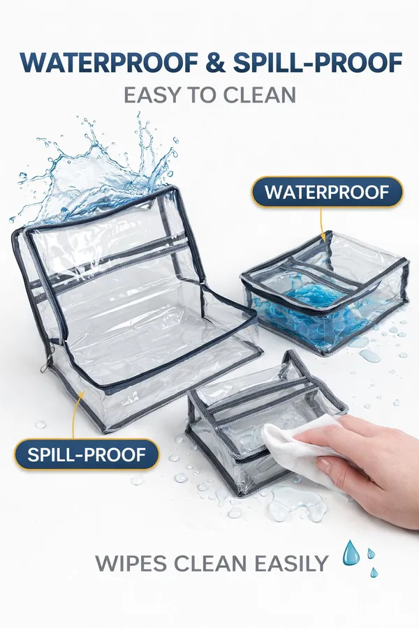 AERIS_Clear_Collection_–_Premium_3_Piece_Transparent_Storage_Pouch_Set_with_Structured_Frame,_Reinforced_Carry_Handle_&_Durable_PVC_Body_|_Elegant_Wardrobe_&_Travel_Organizer_Combo_for_Toiletries,_Cosmetics,_Socks_&_Essentials