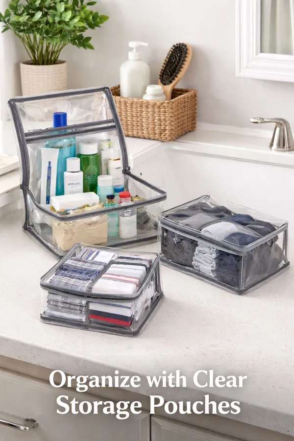AERIS_Clear_Collection_–_Premium_3_Piece_Transparent_Storage_Pouch_Set_with_Structured_Frame,_Reinforced_Carry_Handle_&_Durable_PVC_Body_|_Elegant_Wardrobe_&_Travel_Organizer_Combo_for_Toiletries,_Cosmetics,_Socks_&_Essentials