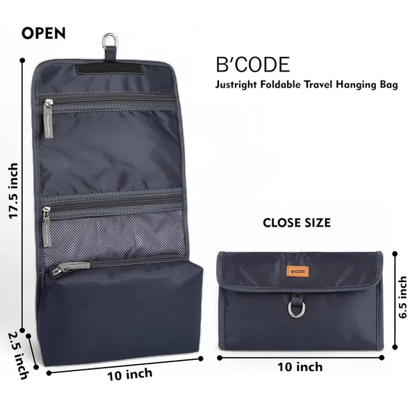 Grey_Foldable_Hanging_Toiletry_Bag_For_Unisex