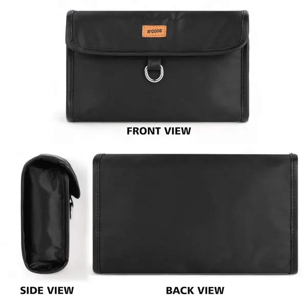 BCODE_Black_Foldable_Travel_Hanging_Toiletry_Bag_For_Unisex