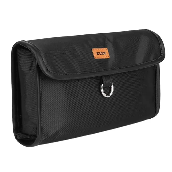 BCODE_Black_Foldable_Travel_Hanging_Toiletry_Bag_For_Unisex