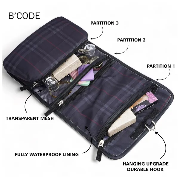 BCODE_Multicolor_Foldable_Travel_Hanging_Toiletry_Bag_For_Unisex