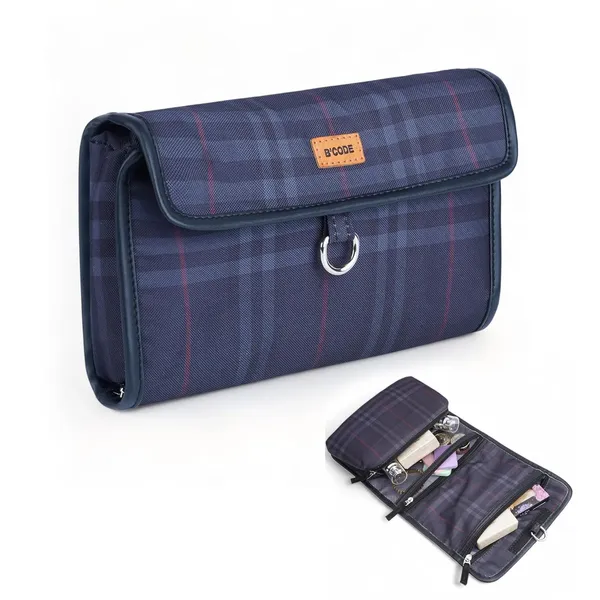 BCODE_Multicolor_Foldable_Travel_Hanging_Toiletry_Bag_For_Unisex