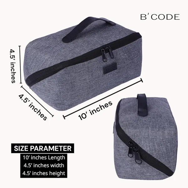 BCODE_GREY__Travel_Toiletry_Organizer_Bag_For_Unisex