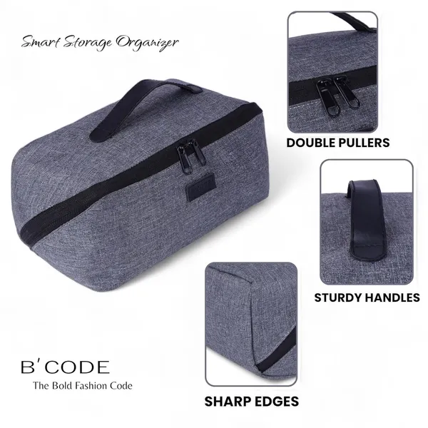 BCODE_GREY__Travel_Toiletry_Organizer_Bag_For_Unisex