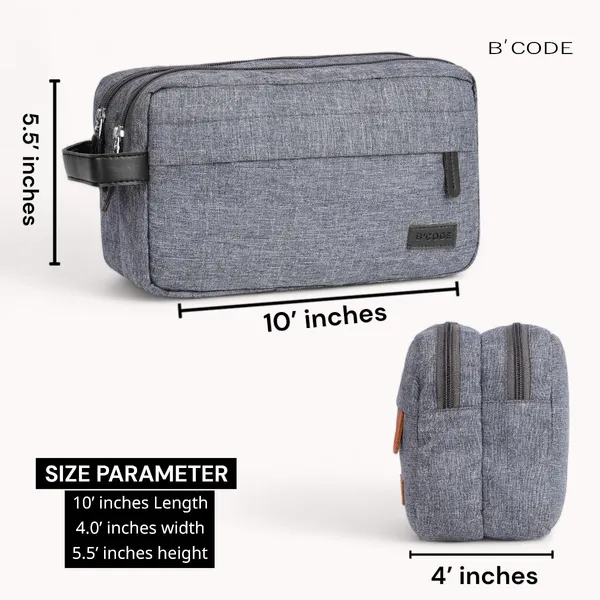 BCODE_Black_Travel_Toiletry_Kit_For_Unisex