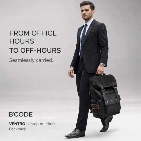 VENTRO_Black_Vegan_Leather_Laptop_Backpack_For_Unisex
