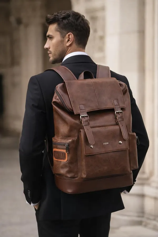 Brown_Laptop_Backpack_For_Unisex