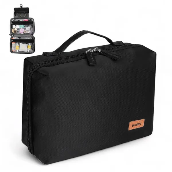 Black_Toiletry_Travel_Organizer_For_Unisex