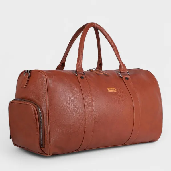 BCODE_SHOES_Tan_Duffle_Bag_For_Unisex
