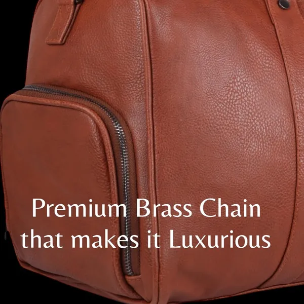 BCODE_SHOES_Tan_Duffle_Bag_For_Unisex