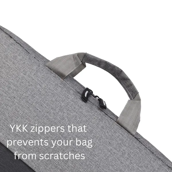 B'CODE_Light_Grey_Laptop_Bag_with_Handles_&_Front_Pockets_for_Men_&_Women_(Fits_up_to_15.6_Inch_Laptops)