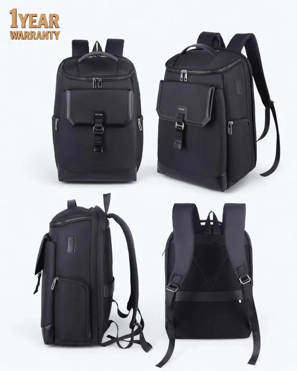 B'CODE_Duron_15.6_Inch_Premium_Laptop_Backpack_with_Cordura_Fabric_&_Vegan_Leather_Accents_for_Men_&_Women