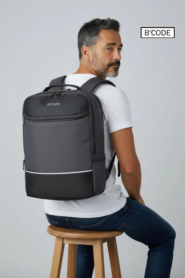 METROLITE_Grey_Laptop_Backpack_for_Unisex