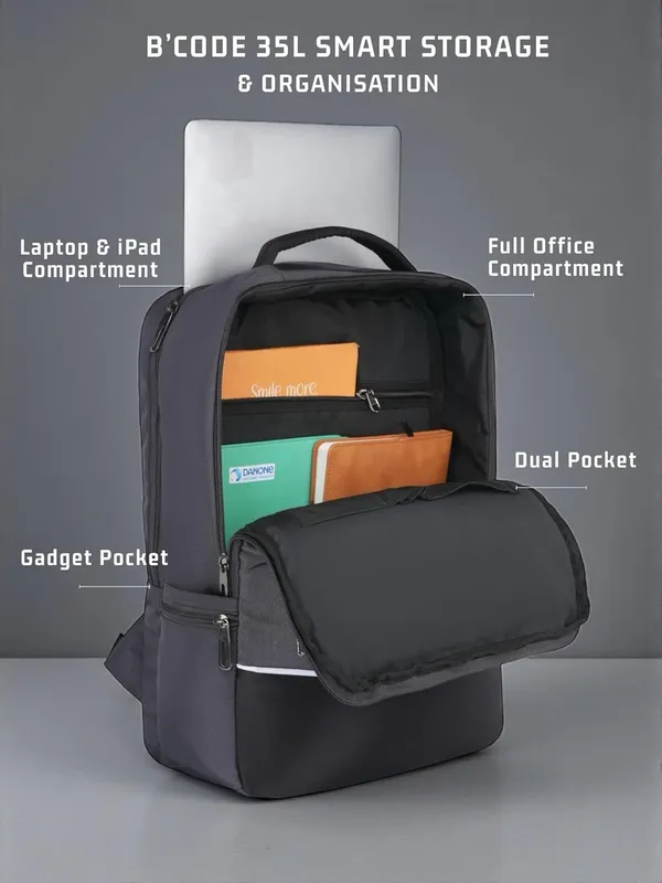 METROLITE_Grey_Laptop_Backpack_for_Unisex