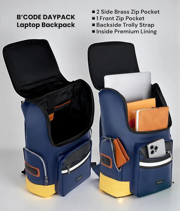 Bcode_Daypack_26L_Water-Resistant_Laptop_Backpack_with_Trolley_Sleeve