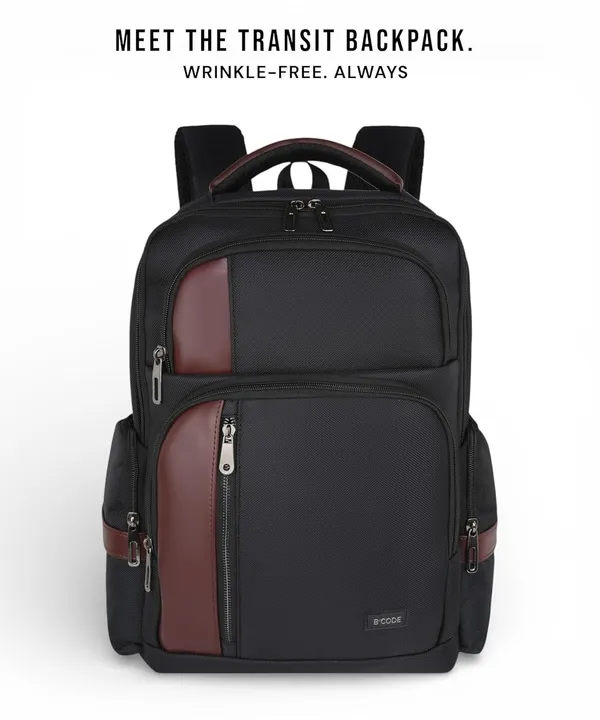 BCODE_TRANSITE_Brown_Laptop_Backpack_For_Unisex
