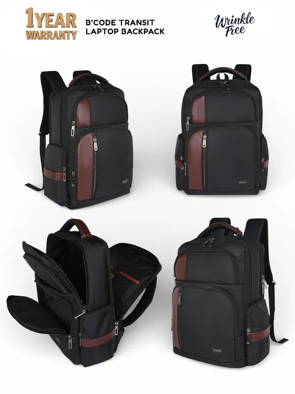 BCODE_TRANSITE_Brown_Laptop_Backpack_For_Unisex