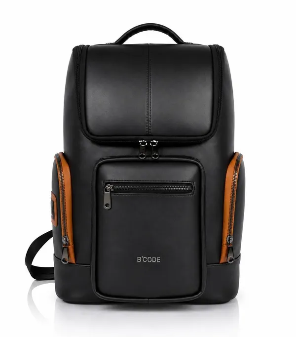 B’CODE_Daypack_26L_Laptop_Backpack_for_Men_&_Women_|_15.6_Inch_Laptop_Backpack_|_Water-Resistant_Anti-Theft_Backpack_with_Trolley_Sleeve_