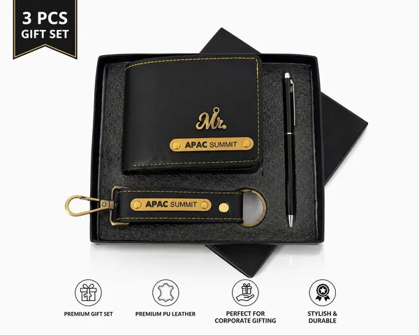 B’Code_Personalized_Name_&_Charm_Leather_Wallet_Mens_Combo_Giftset_|_Customized_Birthday_Anniversary_Wedding_Engagement_Office_Gifts_for_Man|_Gift_for_Men|_Brothers_Raksha_Bandhan_Present_(BLACK)
