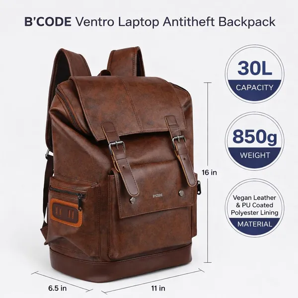 Brown_Laptop_Backpack_For_Unisex
