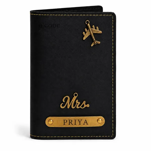 Personalized_Passport_Cover_for_Men_&_Women_–_Vegan_Leather_Travel_Passport_Holder_with_Card_Slots,_Custom_Name_Plate_&_Travel_Charm
