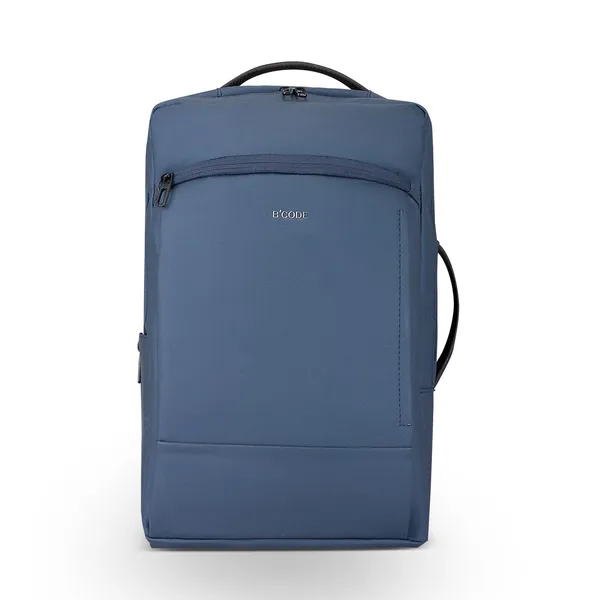 B’CODE_Pro-Axis_38L_Vegan_Leather_Laptop_Backpack_–_15.6_Inch,_Expandable,_Multi-Compartment