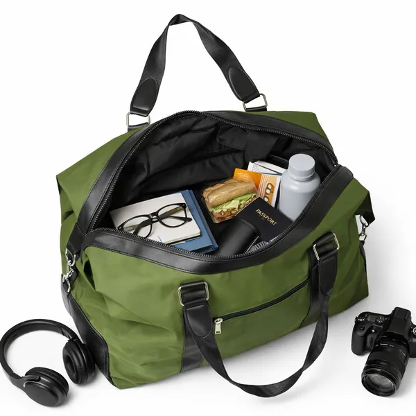 Stride_Lite_Expandable_Travel_Duffel_Bag_for_Men_&_Women_–_Oxford_Nylon_Water-Resistant_Weekender_Bag_with_Trolley_Sleeve,_4-Inch_Expandable_Capacity,_Waterproof_Lining,_Large_22-Inch_Overnight_Gym_&_Cabin_Luggage_Bag