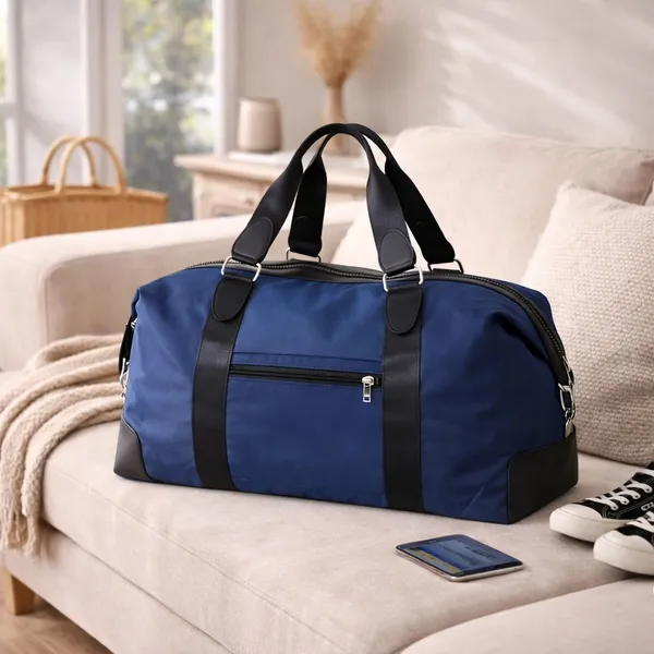 B'CODE_Stride_Lite_22-Inch_Expandable_Travel_Duffel_Bag_with_Trolley_Sleeve_&_Water-Resistant_Material_for_Men_&_Women