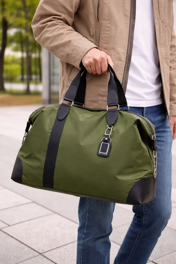Stride_Lite_Expandable_Travel_Duffel_Bag_for_Men_&_Women_–_Oxford_Nylon_Water-Resistant_Weekender_Bag_with_Trolley_Sleeve,_4-Inch_Expandable_Capacity,_Waterproof_Lining,_Large_22-Inch_Overnight_Gym_&_Cabin_Luggage_Bag