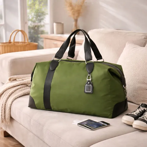 Stride_Lite_Expandable_Travel_Duffel_Bag_for_Men_&_Women_–_Oxford_Nylon_Water-Resistant_Weekender_Bag_with_Trolley_Sleeve,_4-Inch_Expandable_Capacity,_Waterproof_Lining,_Large_22-Inch_Overnight_Gym_&_Cabin_Luggage_Bag