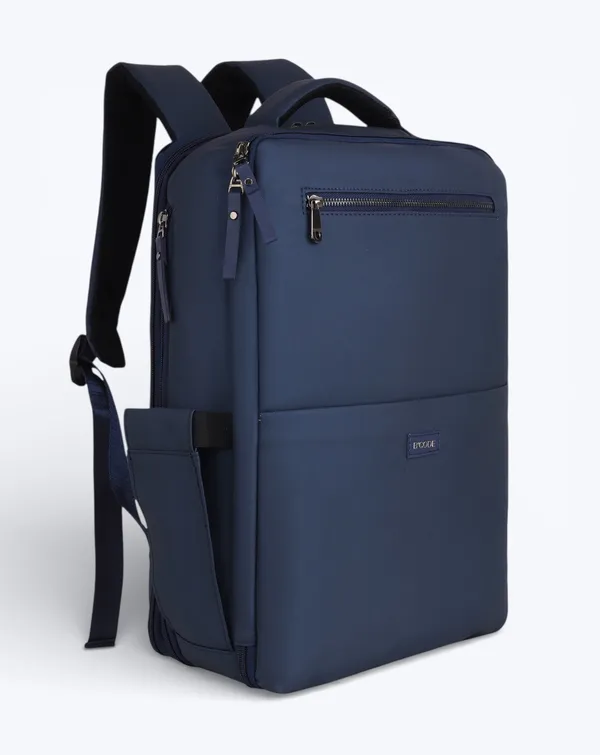 Navy_Leather_Laptop_Backpack_For_Unisex