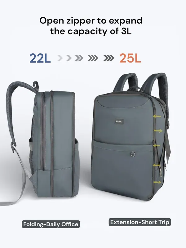 WorkPack_26L_Laptop_Backpack_with_Detachable_Gadget_Pouch_&_Expandable_Storage_–_Fits_15.5"_Laptop