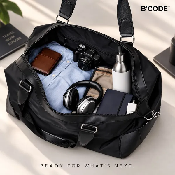 Stride_Lite_Expandable_Travel_Duffel_Bag_for_Men_&_Women_–_Oxford_Nylon_Water-Resistant_Weekender_Bag_with_Trolley_Sleeve,_4-Inch_Expandable_Capacity,_Waterproof_Lining,_Large_22-Inch_Overnight_Gym_&_Cabin_Luggage_Bag