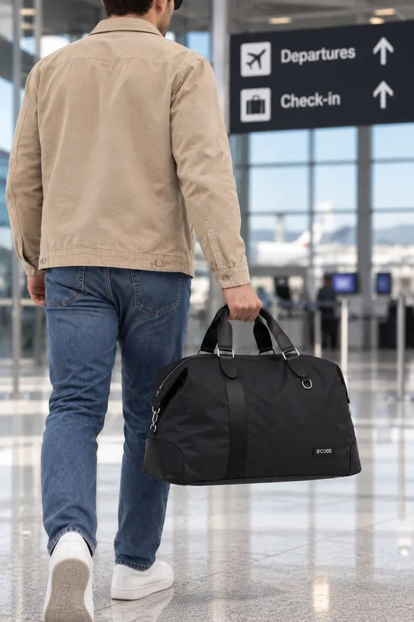 Stride_Lite_Expandable_Travel_Duffel_Bag_for_Men_&_Women_–_Oxford_Nylon_Water-Resistant_Weekender_Bag_with_Trolley_Sleeve,_4-Inch_Expandable_Capacity,_Waterproof_Lining,_Large_22-Inch_Overnight_Gym_&_Cabin_Luggage_Bag