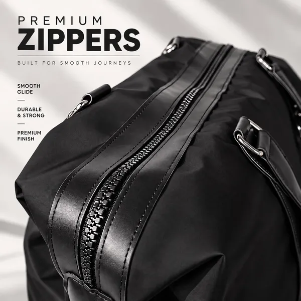 Stride_Lite_Expandable_Travel_Duffel_Bag_for_Men_&_Women_–_Oxford_Nylon_Water-Resistant_Weekender_Bag_with_Trolley_Sleeve,_4-Inch_Expandable_Capacity,_Waterproof_Lining,_Large_22-Inch_Overnight_Gym_&_Cabin_Luggage_Bag