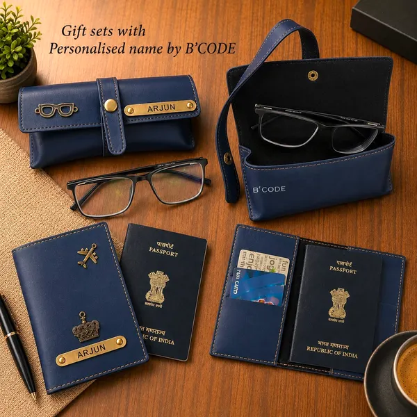 Black_Personalized_Leather_Wallet_Gift_Set_For_Men